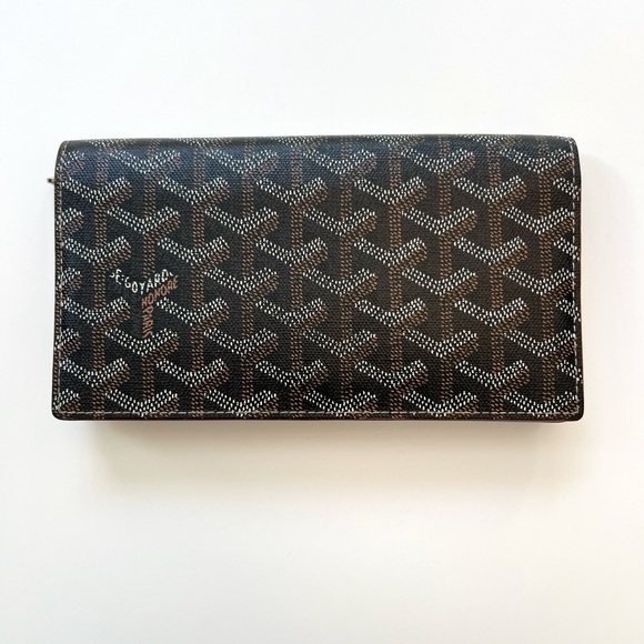 Goyard Richelieu Wallet, Black and Tan - Excellent condition - Picture 2 of 16